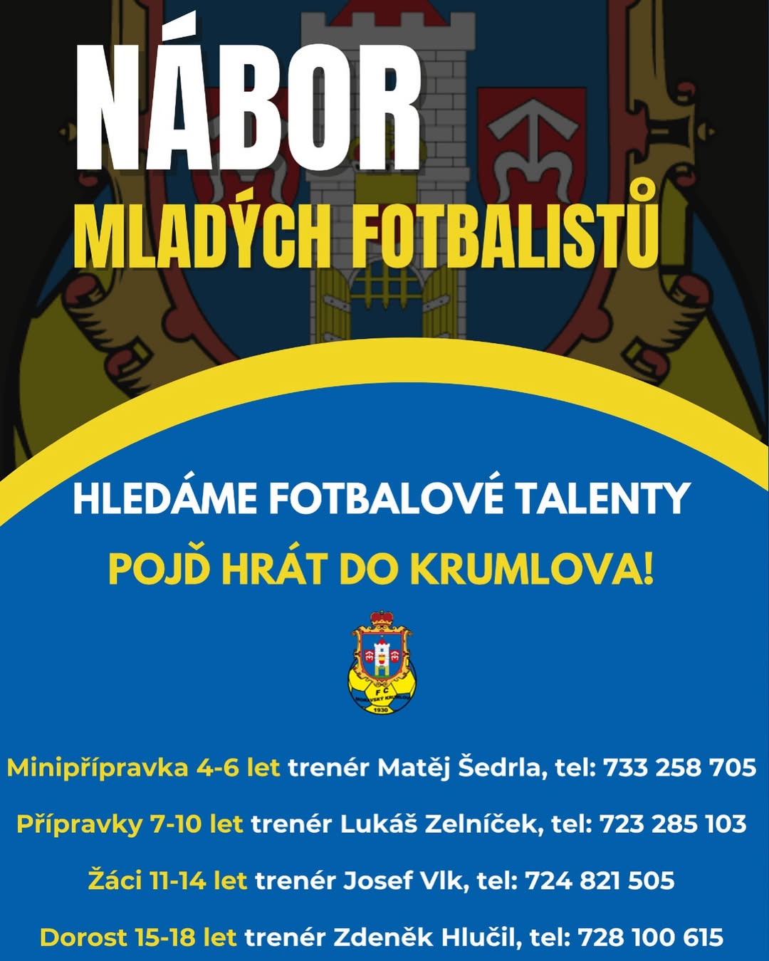 Nábor mladých fotbalistů
